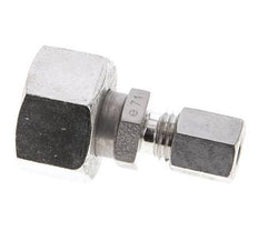 6L & 15L Stainless Steel Straight Cutting Fitting with Swivel 315 bar ISO 8434-1