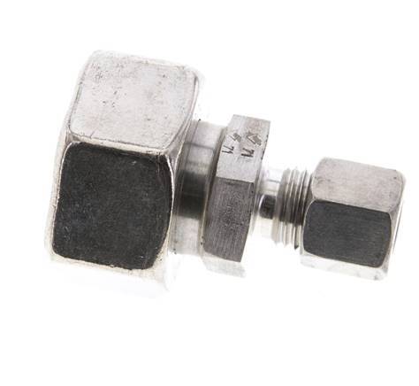 8L & 22L Stainless Steel Straight Cutting Fitting with Swivel 160 bar ISO 8434-1