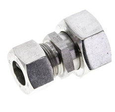18L & 28L Stainless Steel Straight Cutting Fitting with Swivel 160 bar ISO 8434-1