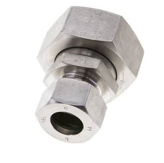 18L & 35L Stainless Steel Straight Cutting Fitting with Swivel 160 bar ISO 8434-1