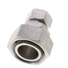 18L & 35L Stainless Steel Straight Cutting Fitting with Swivel 160 bar ISO 8434-1