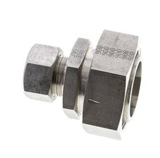 18L & 42L Stainless Steel Straight Cutting Fitting with Swivel 160 bar ISO 8434-1