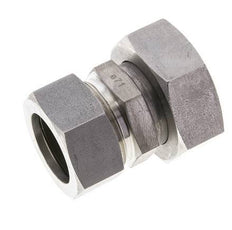 35L & 42L Stainless Steel Straight Cutting Fitting with Swivel 160 bar ISO 8434-1