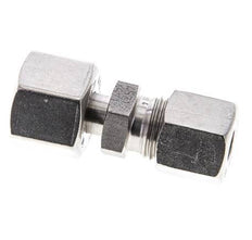 8S & 10S Stainless Steel Straight Cutting Fitting with Swivel 630 bar ISO 8434-1