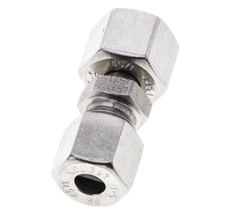 8S & 10S Stainless Steel Straight Cutting Fitting with Swivel 630 bar ISO 8434-1