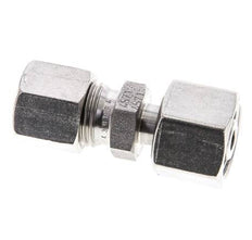 8S & 10S Stainless Steel Straight Cutting Fitting with Swivel 630 bar ISO 8434-1