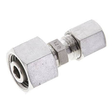 6S & 12S Stainless Steel Straight Cutting Fitting with Swivel 630 bar ISO 8434-1