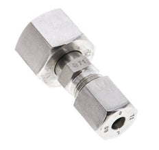 6S & 12S Stainless Steel Straight Cutting Fitting with Swivel 630 bar ISO 8434-1