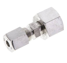 6S & 12S Stainless Steel Straight Cutting Fitting with Swivel 630 bar ISO 8434-1
