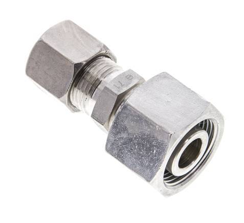 10S & 16S Stainless Steel Straight Cutting Fitting with Swivel 400 bar ISO 8434-1