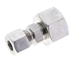 12S & 20S Stainless Steel Straight Cutting Fitting with Swivel 400 bar ISO 8434-1