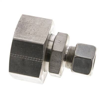 16S & 38S Stainless Steel Straight Cutting Fitting with Swivel 315 bar ISO 8434-1