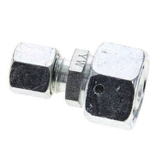 8L & 15L Zink plated Steel Straight Cutting Fitting with Swivel 315 bar NBR O-ring Sealing Cone ISO 8434-1