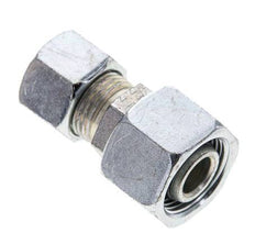 12L & 15L Zink plated Steel Straight Cutting Fitting with Swivel 315 bar NBR O-ring Sealing Cone ISO 8434-1