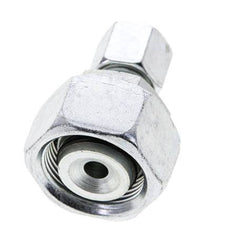 8L & 18L Zink plated Steel Straight Cutting Fitting with Swivel 315 bar NBR O-ring Sealing Cone ISO 8434-1