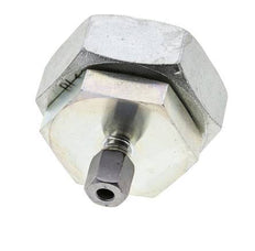 6L & 42L Zink plated Steel Straight Cutting Fitting with Swivel 160 bar NBR O-ring Sealing Cone ISO 8434-1