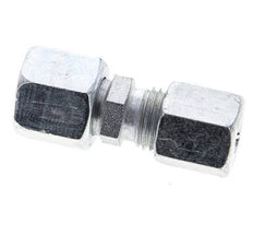 6S & 8S Zink plated Steel Straight Cutting Fitting with Swivel 630 bar NBR O-ring Sealing Cone ISO 8434-1