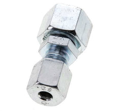 6S & 10S Zink plated Steel Straight Cutting Fitting with Swivel 630 bar NBR O-ring Sealing Cone ISO 8434-1