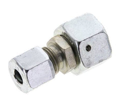 8S & 14S Zink plated Steel Straight Cutting Fitting with Swivel 630 bar NBR O-ring Sealing Cone ISO 8434-1
