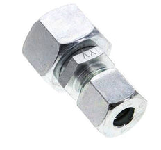 10S & 16S Zink plated Steel Straight Cutting Fitting with Swivel 400 bar NBR O-ring Sealing Cone ISO 8434-1