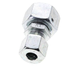 10S & 16S Zink plated Steel Straight Cutting Fitting with Swivel 400 bar NBR O-ring Sealing Cone ISO 8434-1