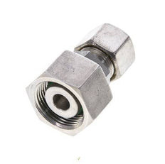 8S & 20S Zink plated Steel Straight Cutting Fitting with Swivel 400 bar NBR O-ring Sealing Cone ISO 8434-1