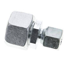 10S & 20S Zink plated Steel Straight Cutting Fitting with Swivel 400 bar NBR O-ring Sealing Cone ISO 8434-1