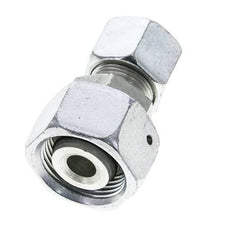 14S & 20S Zink plated Steel Straight Cutting Fitting with Swivel 400 bar NBR O-ring Sealing Cone ISO 8434-1