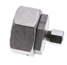 8S & 38S Zink plated Steel Straight Cutting Fitting with Swivel 315 bar NBR O-ring Sealing Cone ISO 8434-1