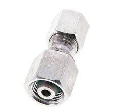 6L & 8L Stainless Steel Straight Cutting Fitting with Swivel 315 bar FKM O-ring Sealing Cone ISO 8434-1