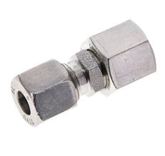 8L & 10L Stainless Steel Straight Cutting Fitting with Swivel 315 bar FKM O-ring Sealing Cone ISO 8434-1
