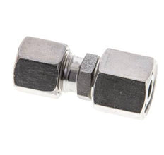 8L & 10L Stainless Steel Straight Cutting Fitting with Swivel 315 bar FKM O-ring Sealing Cone ISO 8434-1