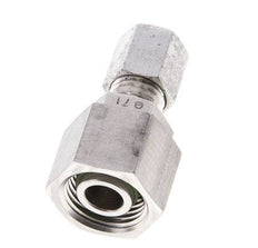6L & 12L Stainless Steel Straight Cutting Fitting with Swivel 315 bar FKM O-ring Sealing Cone ISO 8434-1