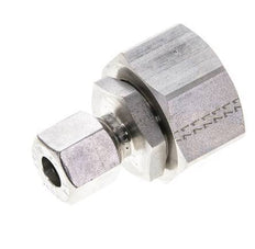8L & 18L Stainless Steel Straight Cutting Fitting with Swivel 315 bar FKM O-ring Sealing Cone ISO 8434-1