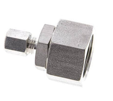 6L & 22L Stainless Steel Straight Cutting Fitting with Swivel 160 bar FKM O-ring Sealing Cone ISO 8434-1