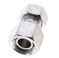 18L & 22L Stainless Steel Straight Cutting Fitting with Swivel 160 bar FKM O-ring Sealing Cone ISO 8434-1