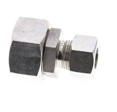 15L & 28L Stainless Steel Straight Cutting Fitting with Swivel 160 bar FKM O-ring Sealing Cone ISO 8434-1