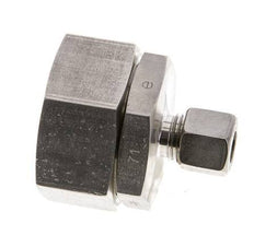 10L & 35L Stainless Steel Straight Cutting Fitting with Swivel 160 bar FKM O-ring Sealing Cone ISO 8434-1