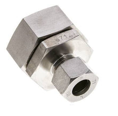 15L & 35L Stainless Steel Straight Cutting Fitting with Swivel 160 bar FKM O-ring Sealing Cone ISO 8434-1