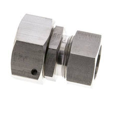 28L & 35L Stainless Steel Straight Cutting Fitting with Swivel 160 bar FKM O-ring Sealing Cone ISO 8434-1