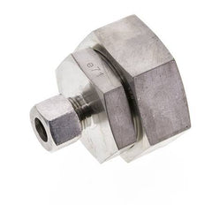 12L & 42L Stainless Steel Straight Cutting Fitting with Swivel 160 bar FKM O-ring Sealing Cone ISO 8434-1