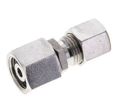 8S & 10S Stainless Steel Straight Cutting Fitting with Swivel 630 bar FKM O-ring Sealing Cone ISO 8434-1