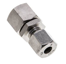 8S & 12S Stainless Steel Straight Cutting Fitting with Swivel 630 bar FKM O-ring Sealing Cone ISO 8434-1