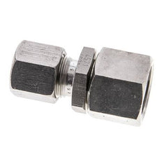 8S & 12S Stainless Steel Straight Cutting Fitting with Swivel 630 bar FKM O-ring Sealing Cone ISO 8434-1