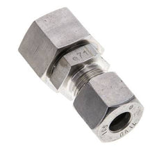 10S & 14S Stainless Steel Straight Cutting Fitting with Swivel 630 bar FKM O-ring Sealing Cone ISO 8434-1