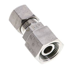 10S & 14S Stainless Steel Straight Cutting Fitting with Swivel 630 bar FKM O-ring Sealing Cone ISO 8434-1