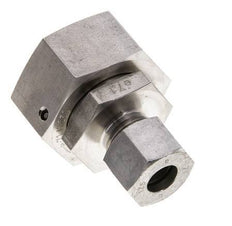 12S & 25S Stainless Steel Straight Cutting Fitting with Swivel 400 bar FKM O-ring Sealing Cone ISO 8434-1