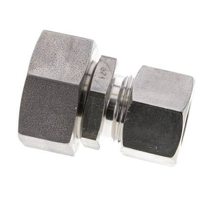 20S & 25S Stainless Steel Straight Cutting Fitting with Swivel 400 bar FKM O-ring Sealing Cone ISO 8434-1