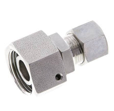 12S & 20S Stainless Steel Straight Compression Fitting with Swivel 250 bar FKM O-ring Sealing Cone ISO 8434-1