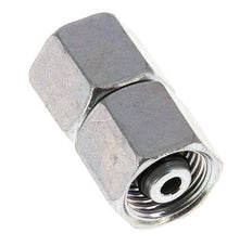 8S Zink plated Steel Straight with Swivel 630 bar NBR O-ring Sealing Cone ISO 8434-1